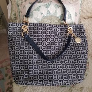 💣 NWT Tommy Hilfiger Signature Tote $118 MSRP
